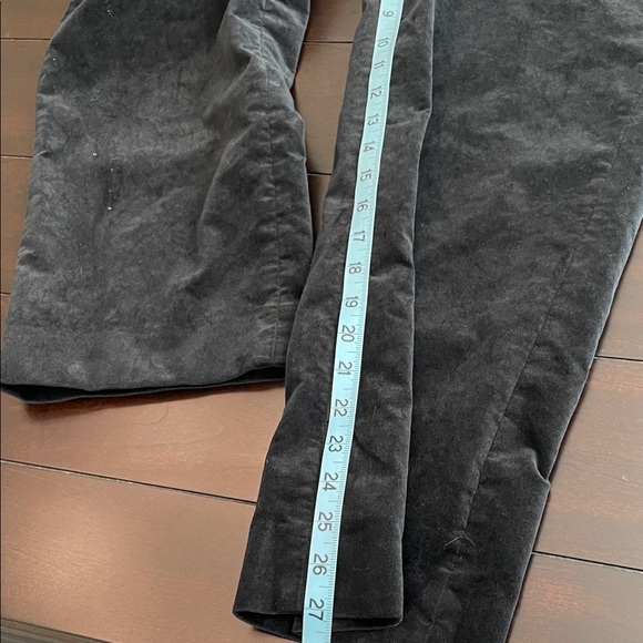 J. Crew Black Velvet Kallie Pants - Picture 5 of 12
